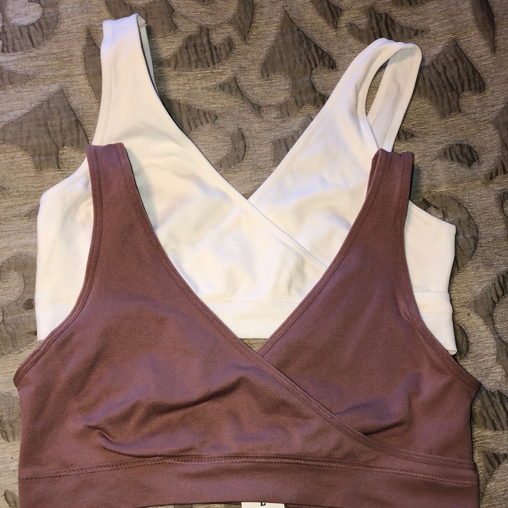 Nursing seamless bra